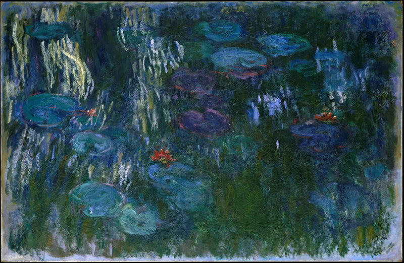 Nenúfares, reflejos de sauce - Claude Monet
