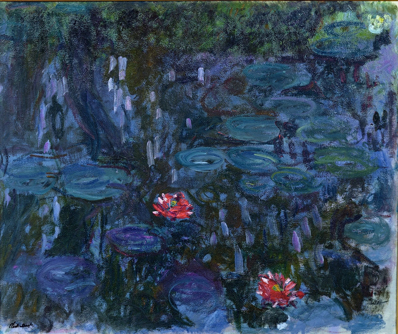 Nenúfares, reflejos de sauce, Marmottan W1859 - Claude Monet
