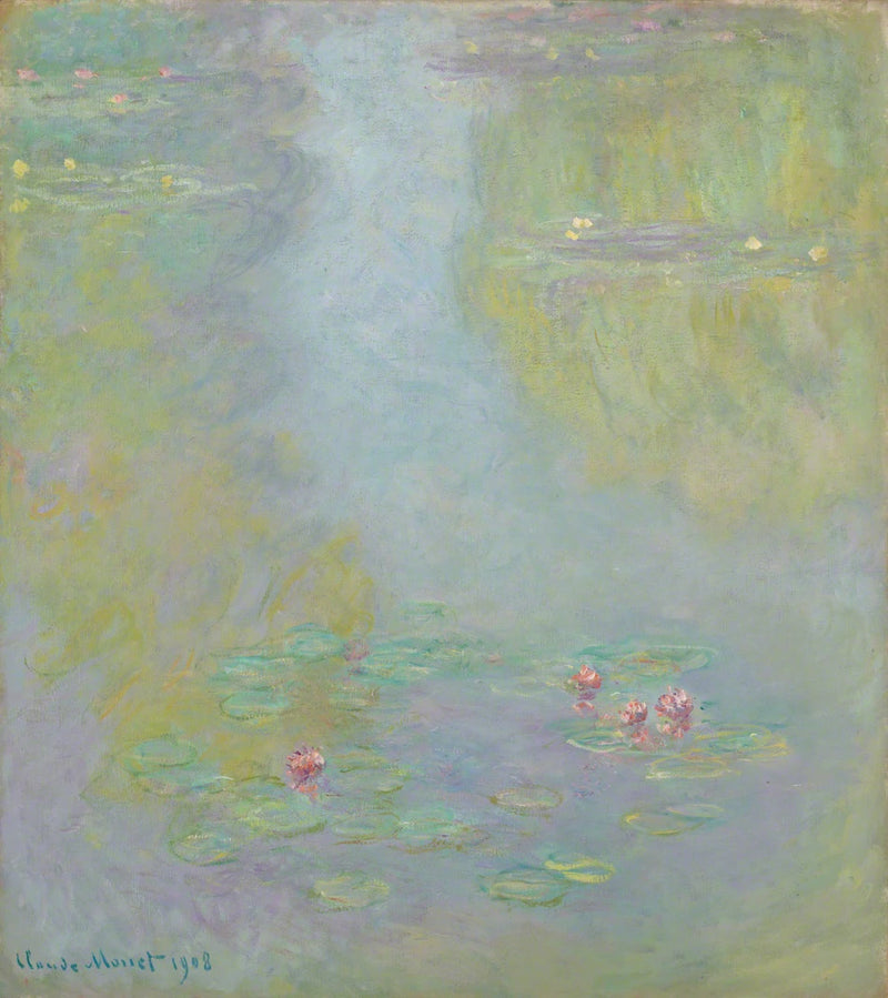 Nenúfares, Museo de Arte Fuji de Tokio W1731 - Claude Monet