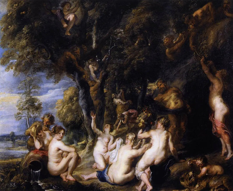 Ninfas y Sátiros - Peter Paul Rubens
