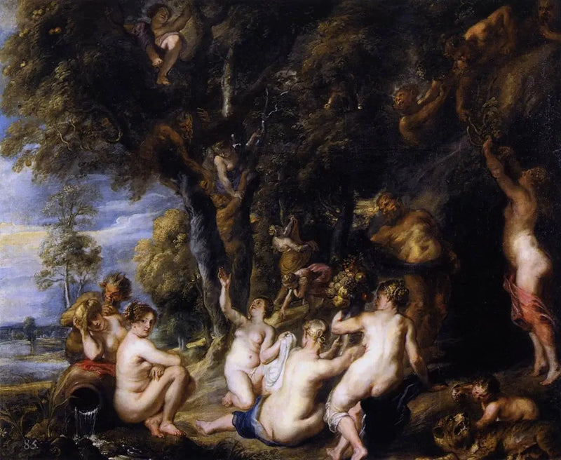 Ninfas y Sátiros - Peter Paul Rubens