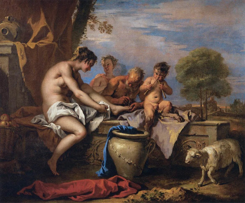 Ninfas y Sátiros - Sebastiano Ricci