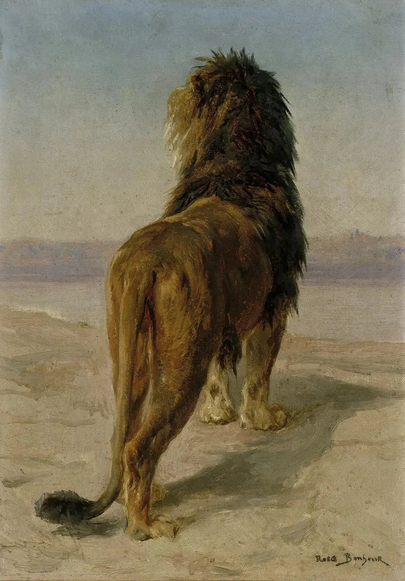 Observación de los leones - Rosa Bonheur