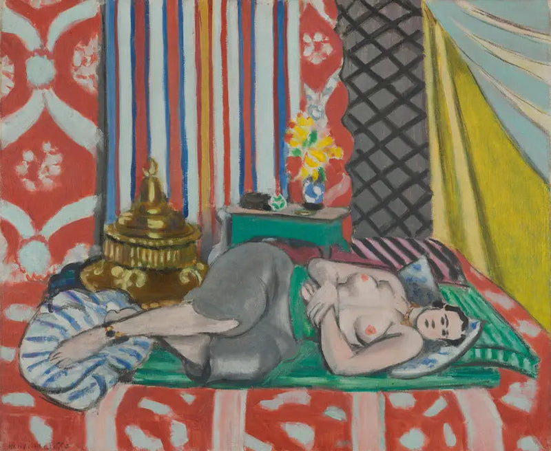 Odalisca con pantalones grises - Henri Matisse