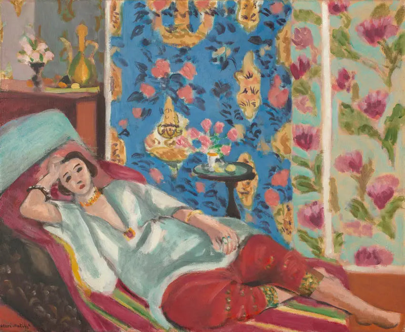 Odalisca con pantalones rojos - Henri Matisse