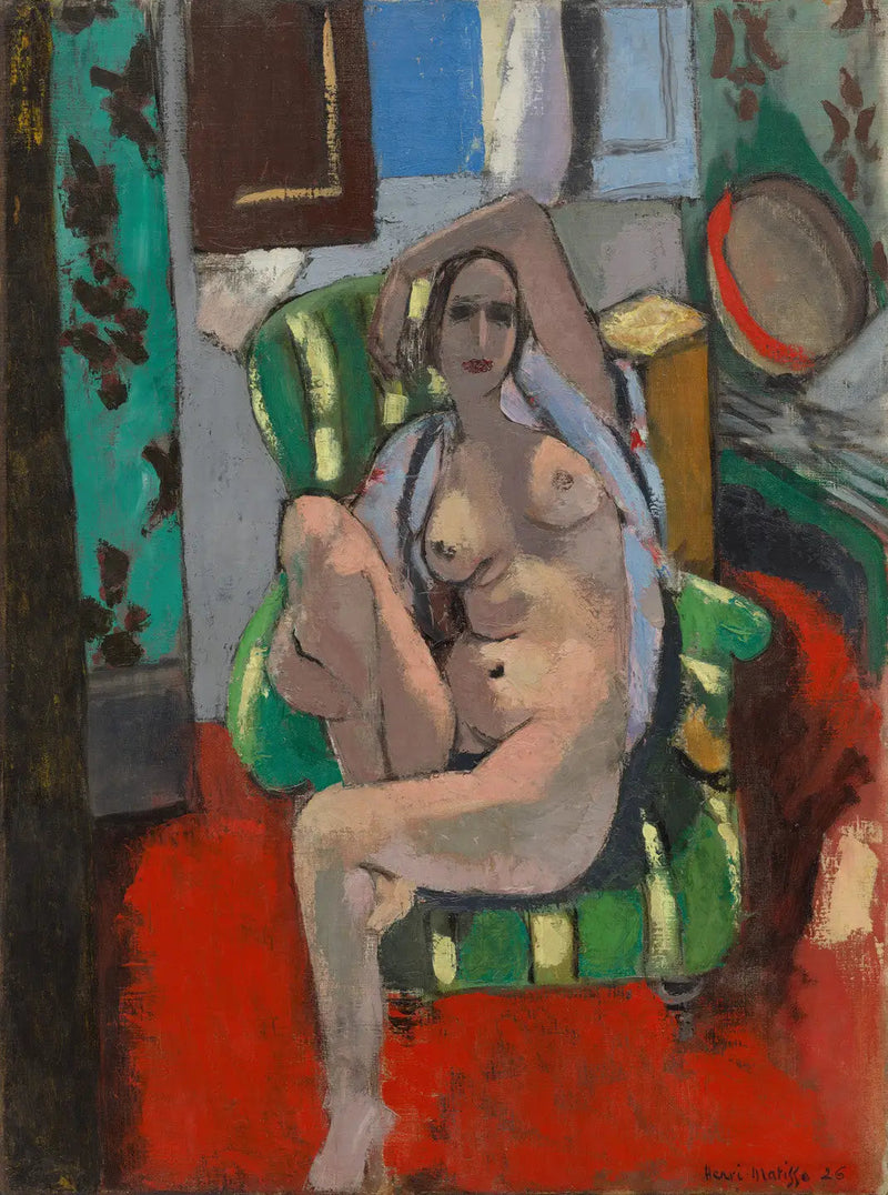 Odalisca con pandereta - Henri Matisse