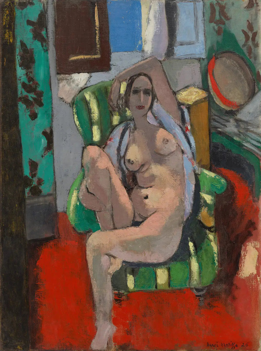 Odalisca con pandereta - Henri Matisse