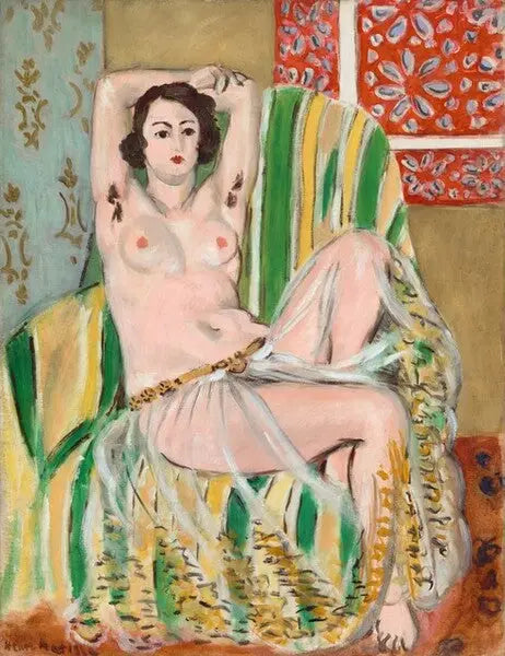 Odalisca con los brazos levantados - Henri Matisse