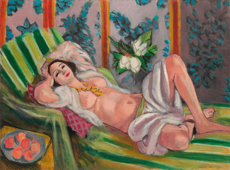 Odalisca con magnolias - Henri Matisse