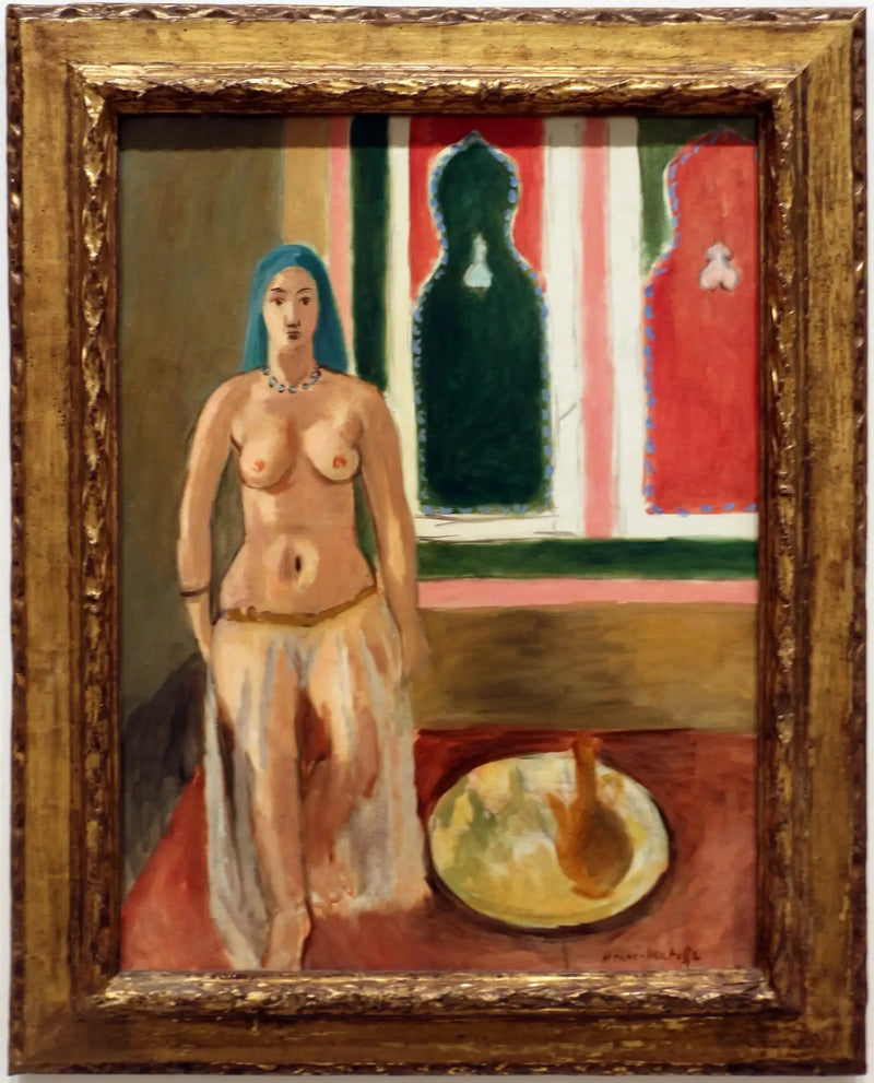 Odalisca con Peinado Verde - Henri Matisse