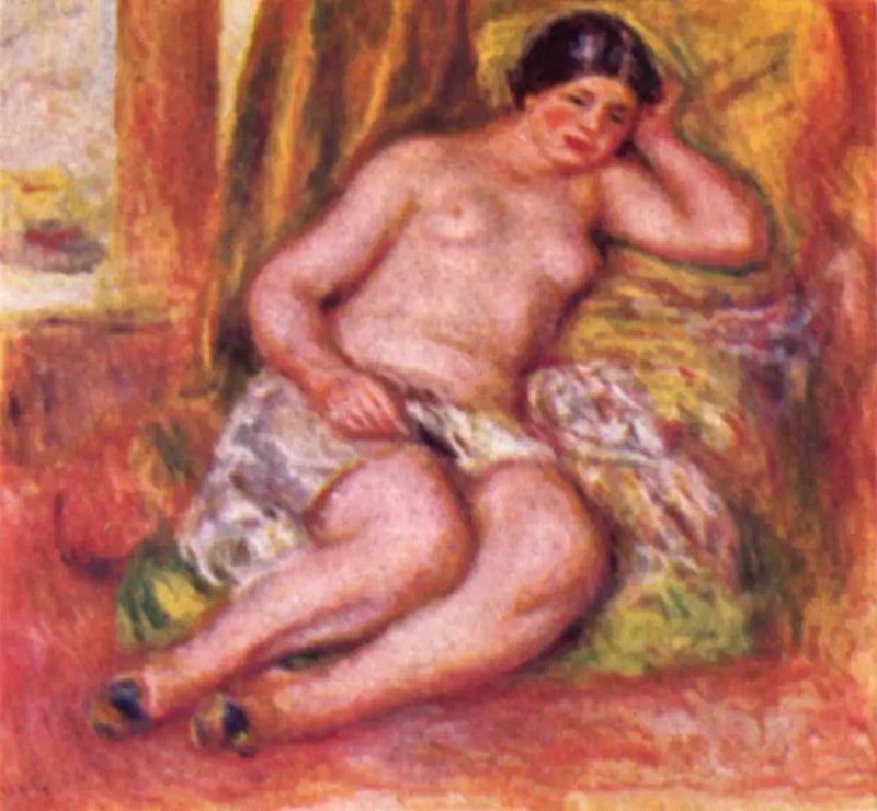 Odalisca dormida - Pierre-Auguste Renoir