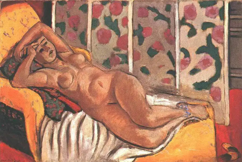 Odalisca amarilla - Henri Matisse