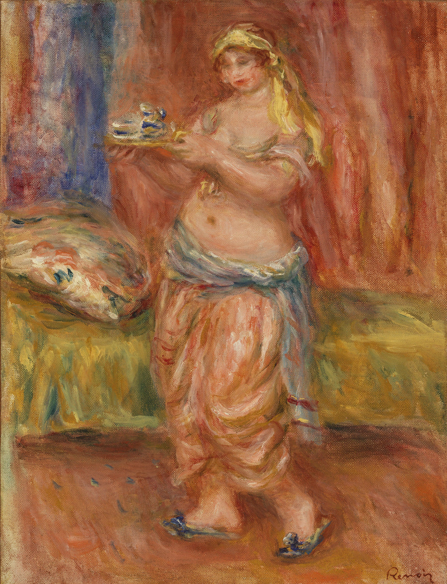 Odalisca con la tetera - Pierre-Auguste Renoir