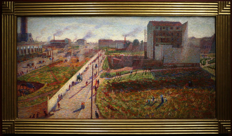 Officina en Porta Romana - Umberto Boccioni