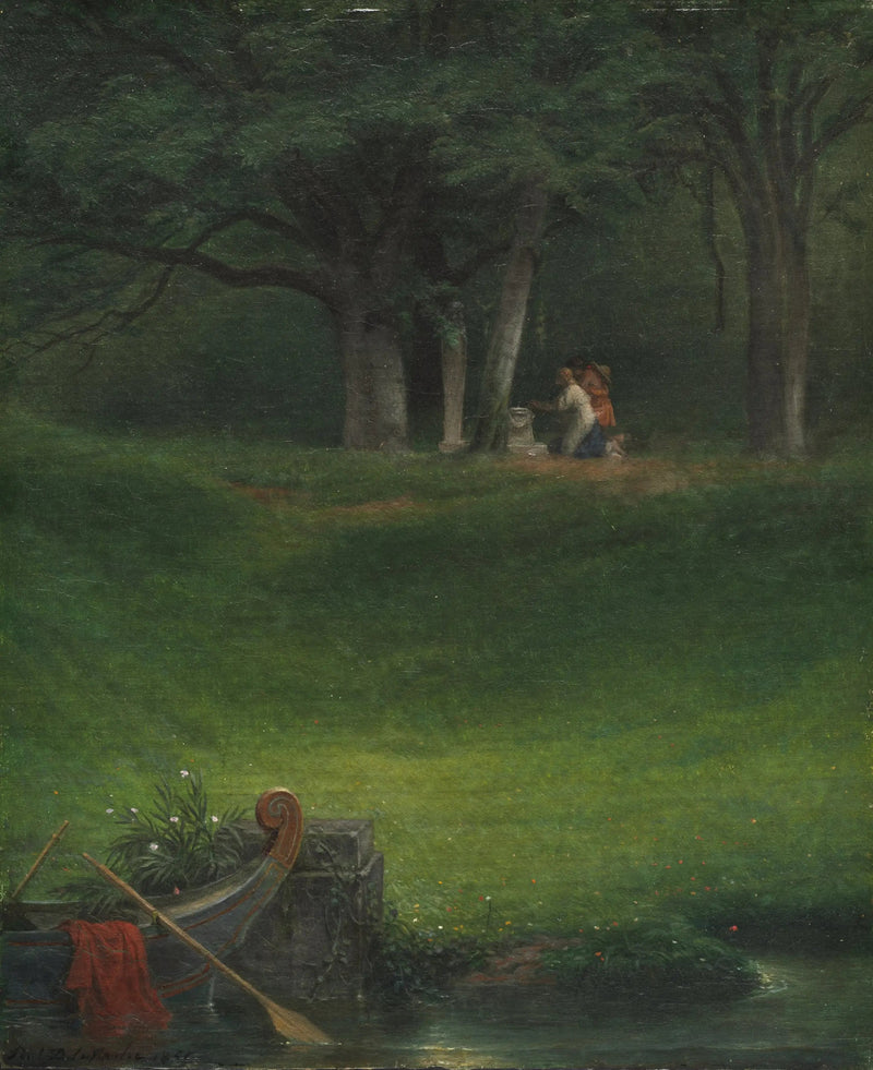 Ofrenda al dios Pan - Paul Delaroche