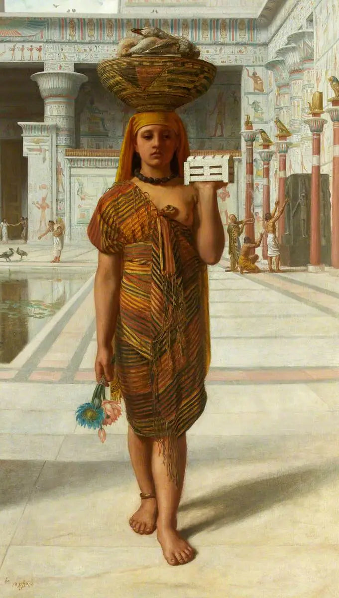 Ofrendas a Isis - Edward Poynter
