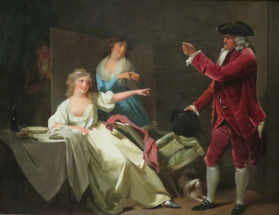 ¡Qué loco! - Louis-Léopold Boilly