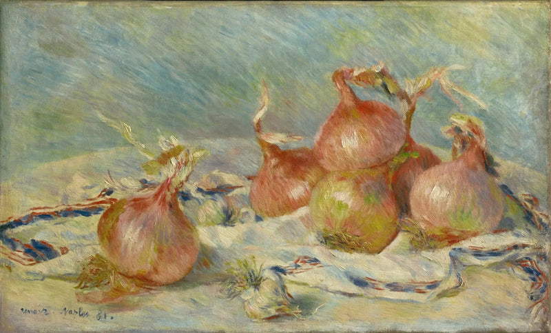 Cebollas - Pierre-Auguste Renoir