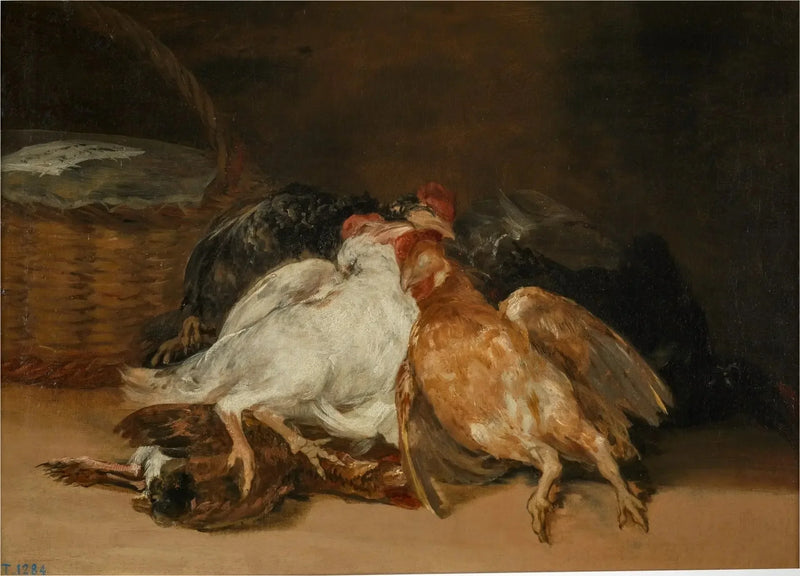 Aves muertas - Francisco de Goya