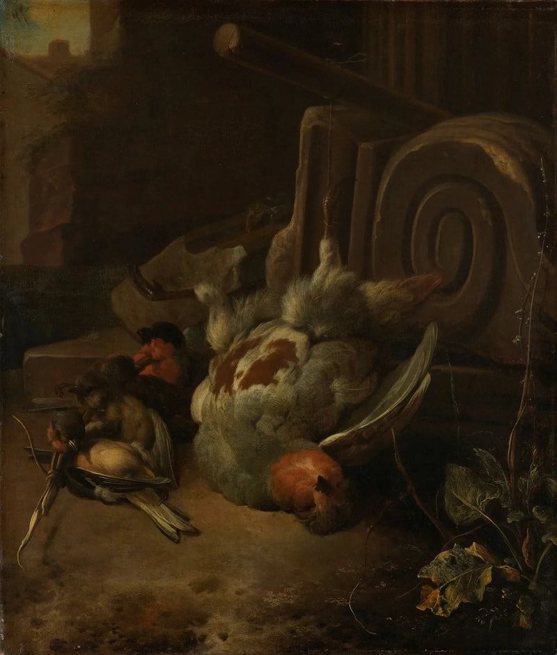 Pájaros muertos - Melchior de Hondecoeter