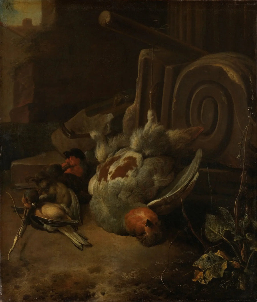Pájaros muertos - Melchior de Hondecoeter