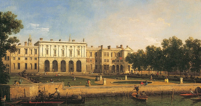 Old Somerset House desde el Támesis - Canaletto