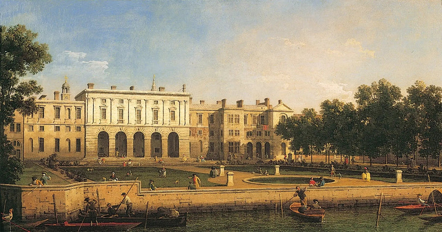Old Somerset House desde el Támesis - Canaletto