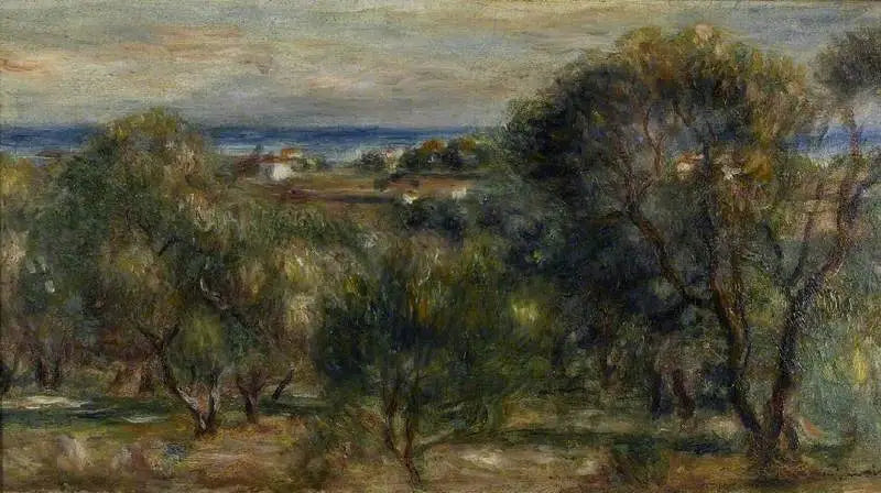 Olivos, Cagnes - Pierre-Auguste Renoir