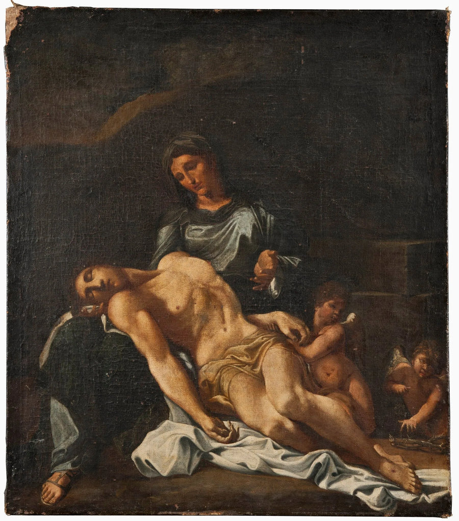 Reproducción hasta NM 7172. Pietà - Annibale Carracci