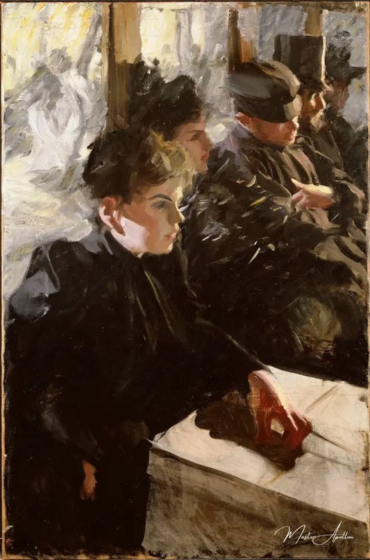 Omnibus - Anders Zorn - Reproductions de tableaux et peintures haut de gamme