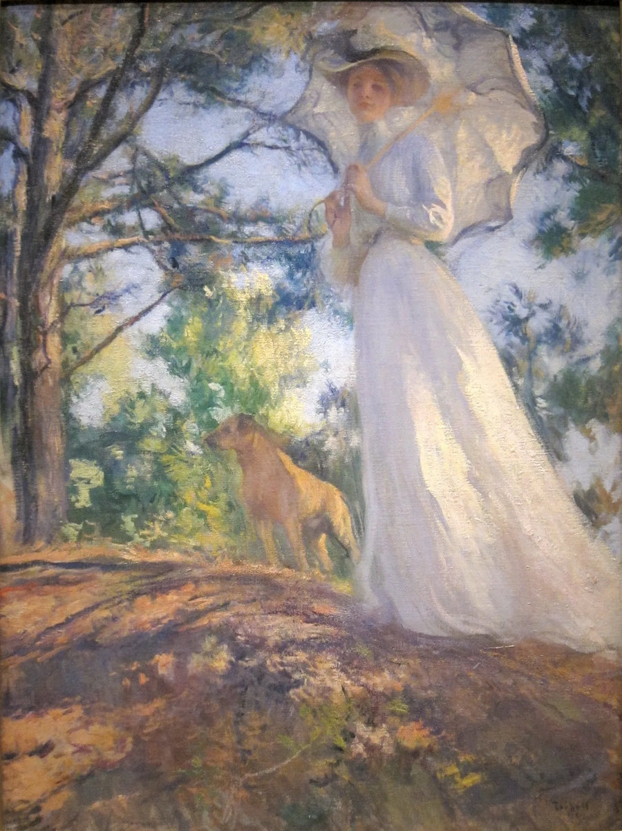En la colina del marinero - Edmund Charles Tarbell