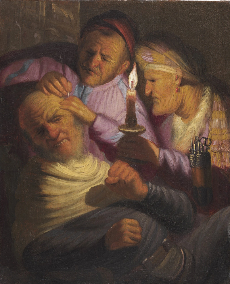 La Operación (Alegoría del Tacto) - Rembrandt
