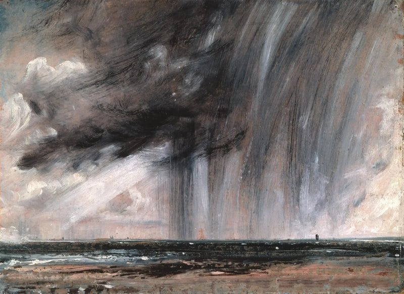 Tormenta sobre el mar - John Constable