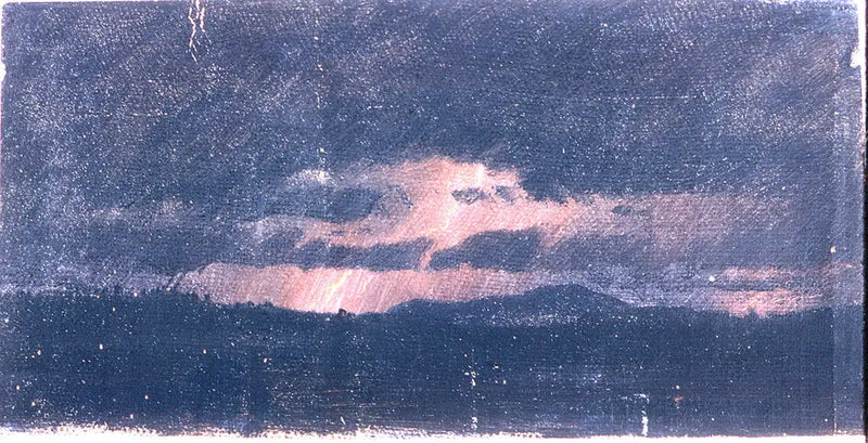 Tormenta sobre el valle del Hudson - Frederic Edwin Church