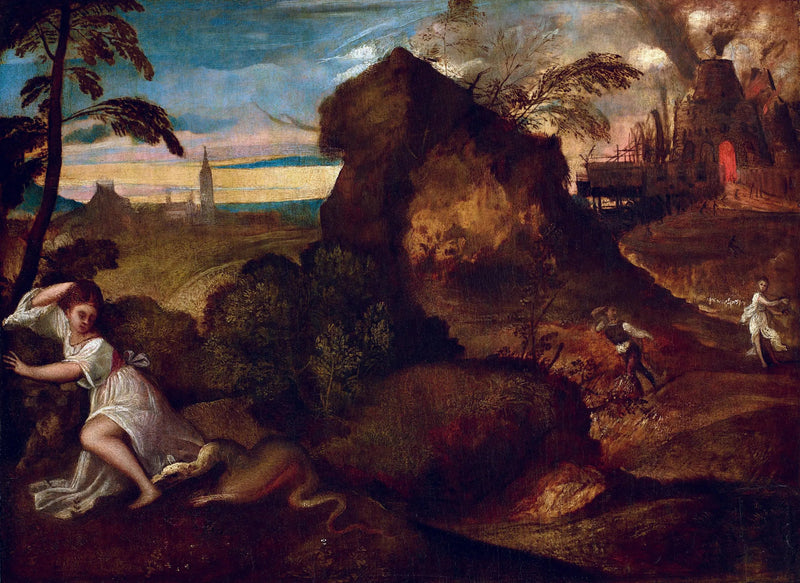 Orfeo y Eurídice - Tiziano