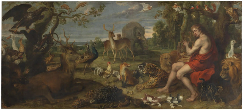 Orfeo y los animales - Peter Paul Rubens
