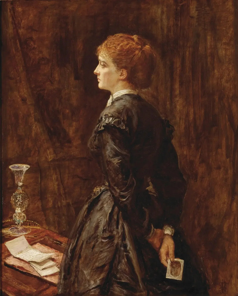 ¿Sí o no? - John Everett Millais