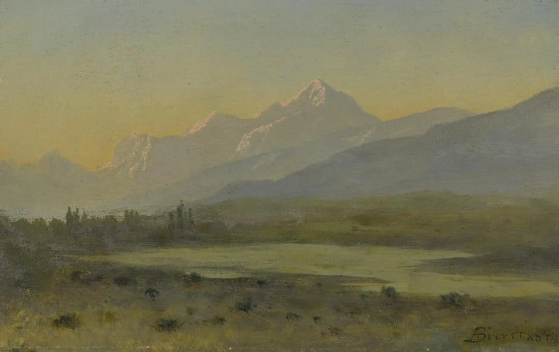 Valle de Owens, California - Albert Bierstadt