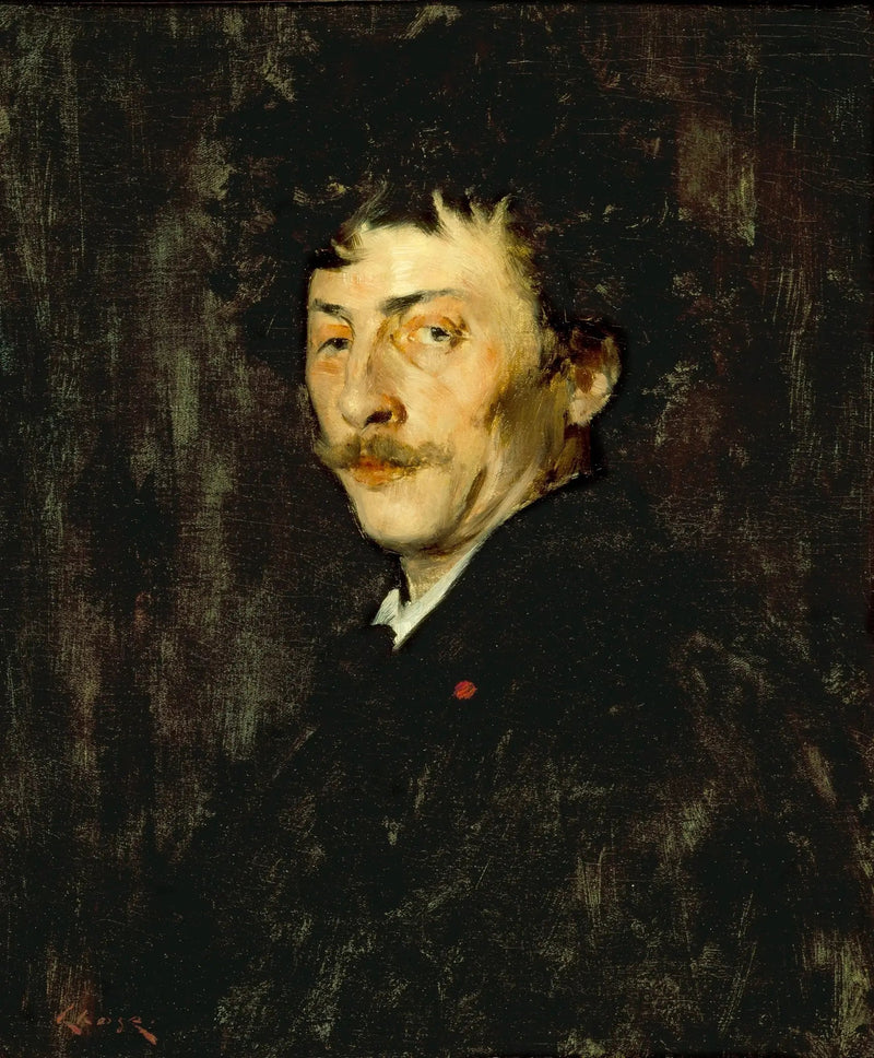 Pablo de Sarasate : Retrato de un violinista - William Merritt Chase