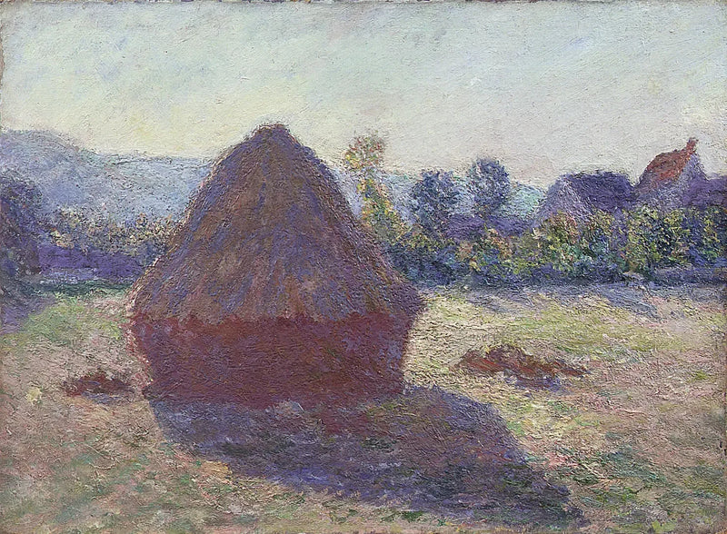 Piedra de afilar al sol de la tarde - Claude Monet