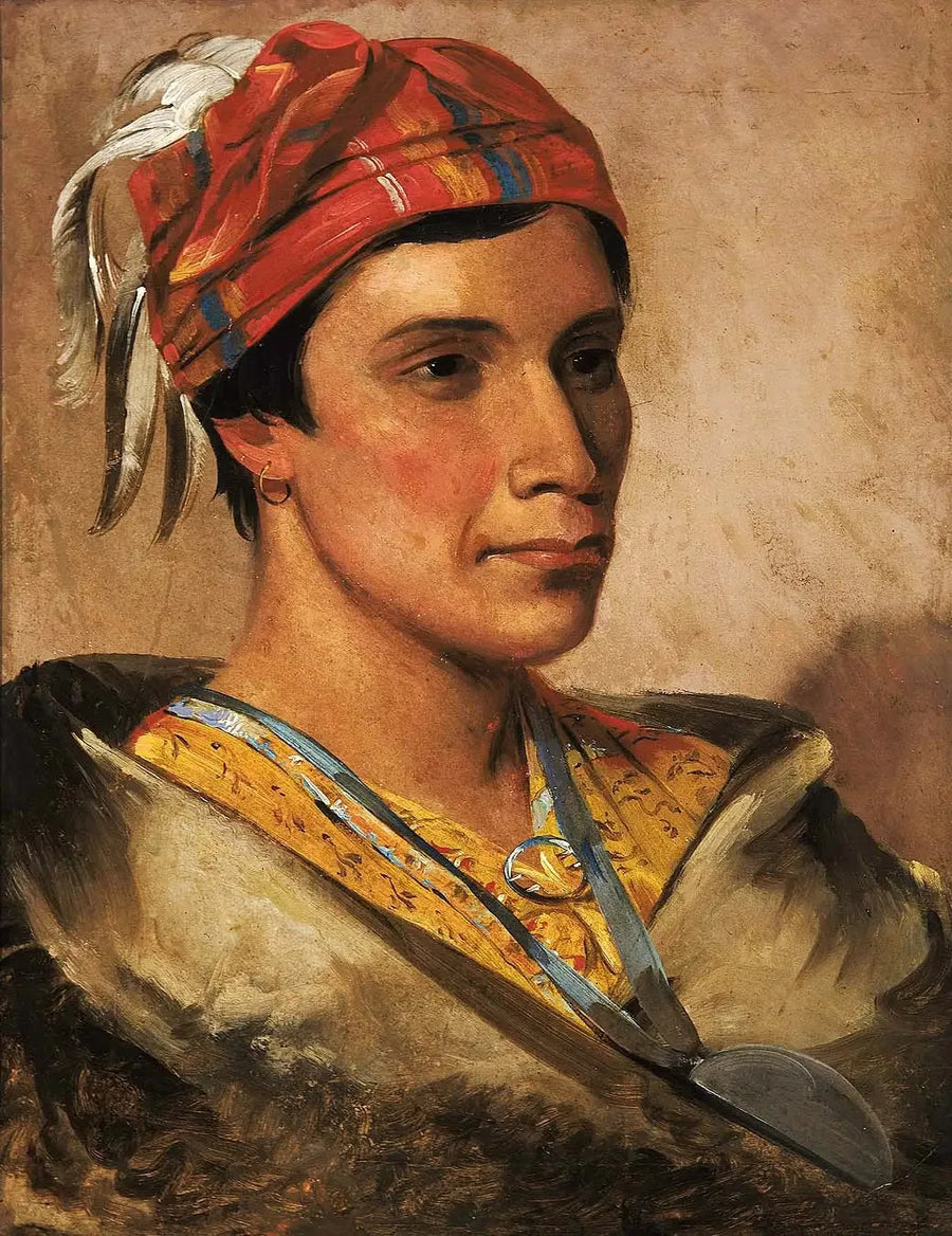 Dolor, jefe de la tribu - George Catlin