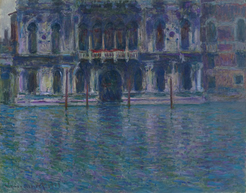 El Palacio Contarini, Barberini W1766 - Claude Monet