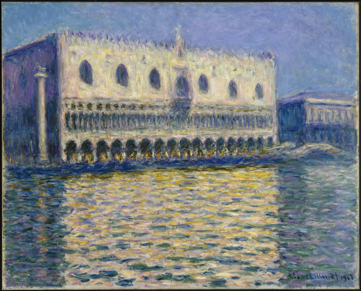 El Palacio Ducal - Claude Monet