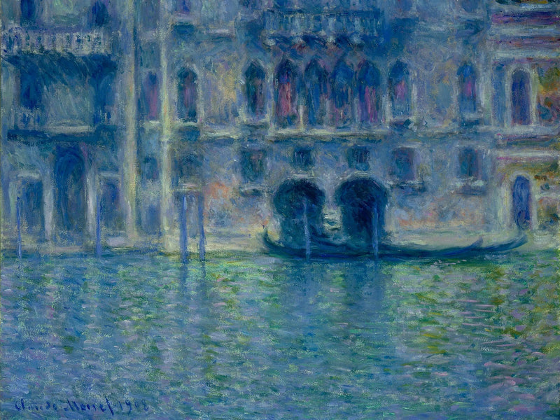 Palazzo da Mula, Venecia - Claude Monet