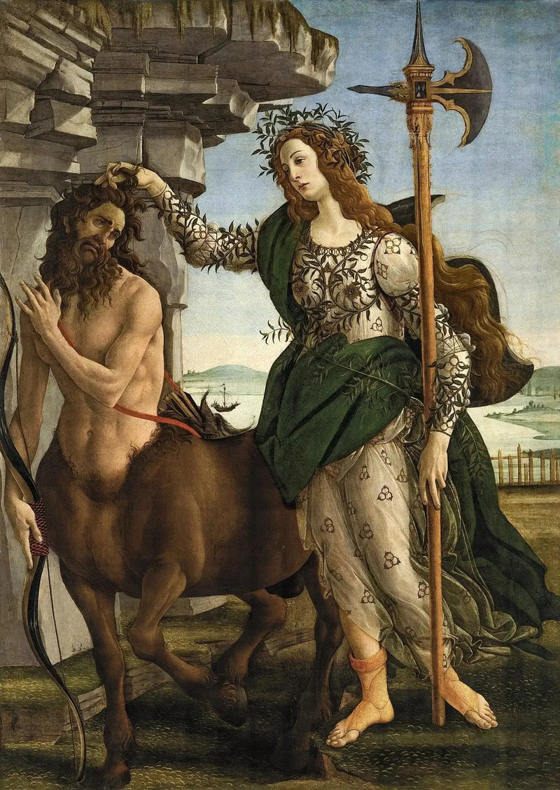 Pallas y el Centauro - Sandro Botticelli