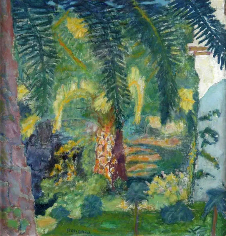 Palmas en Cannet - Pierre Bonnard