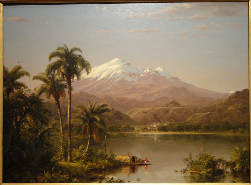 Palmeras Tamaca - Frederic Edwin Church