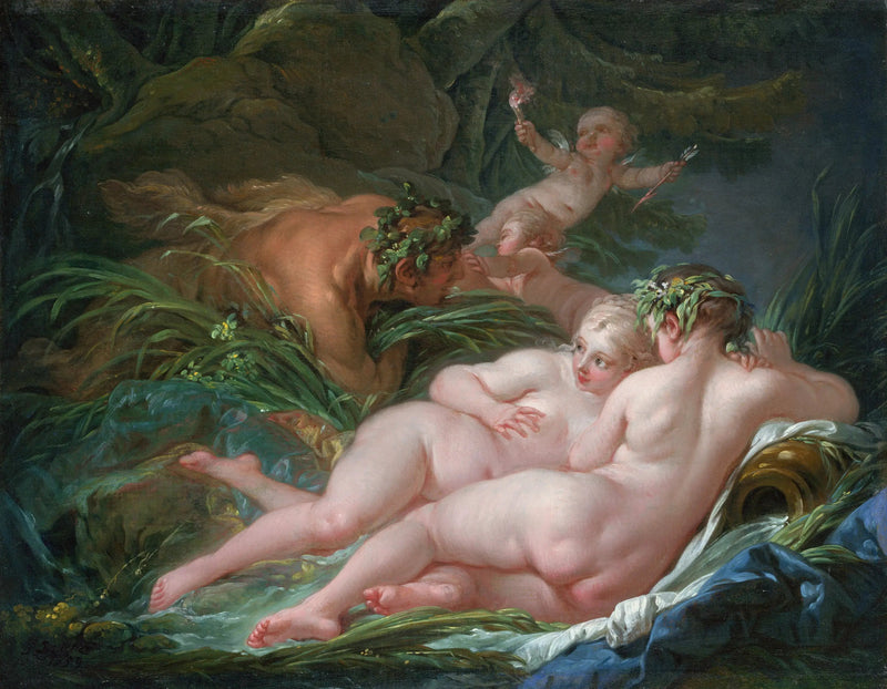 Pan y Syrinx - François Boucher