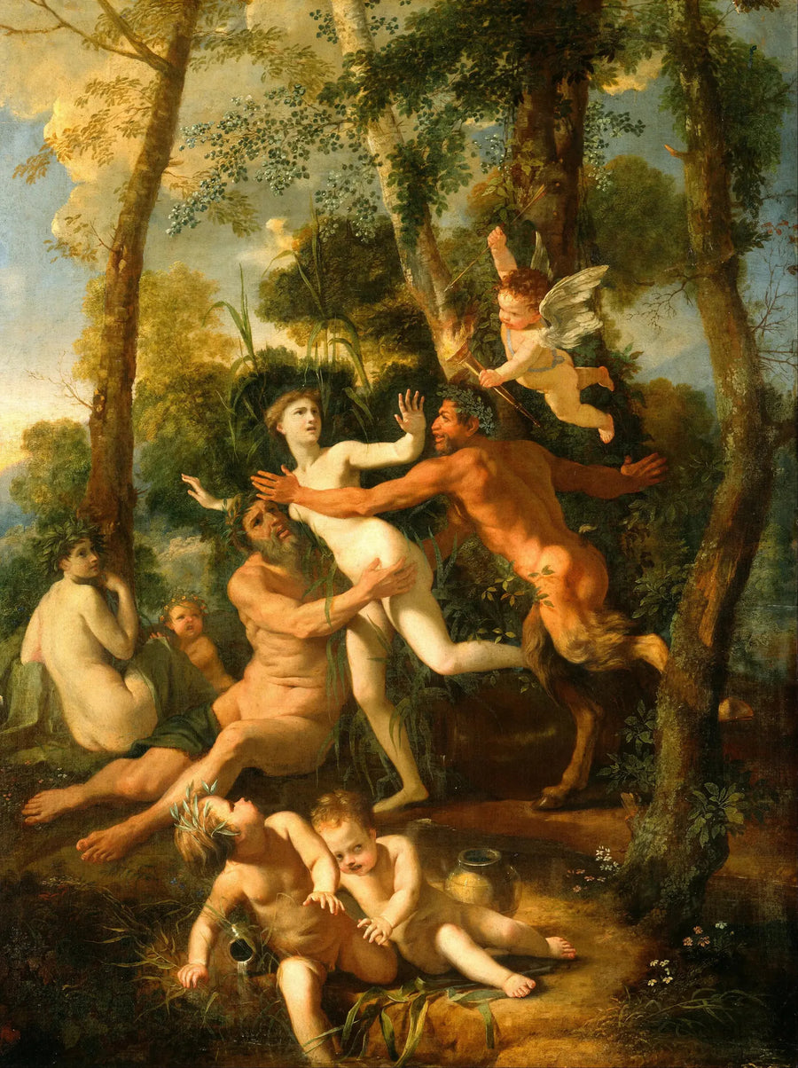 Pan y Siringa - Nicolas Poussin