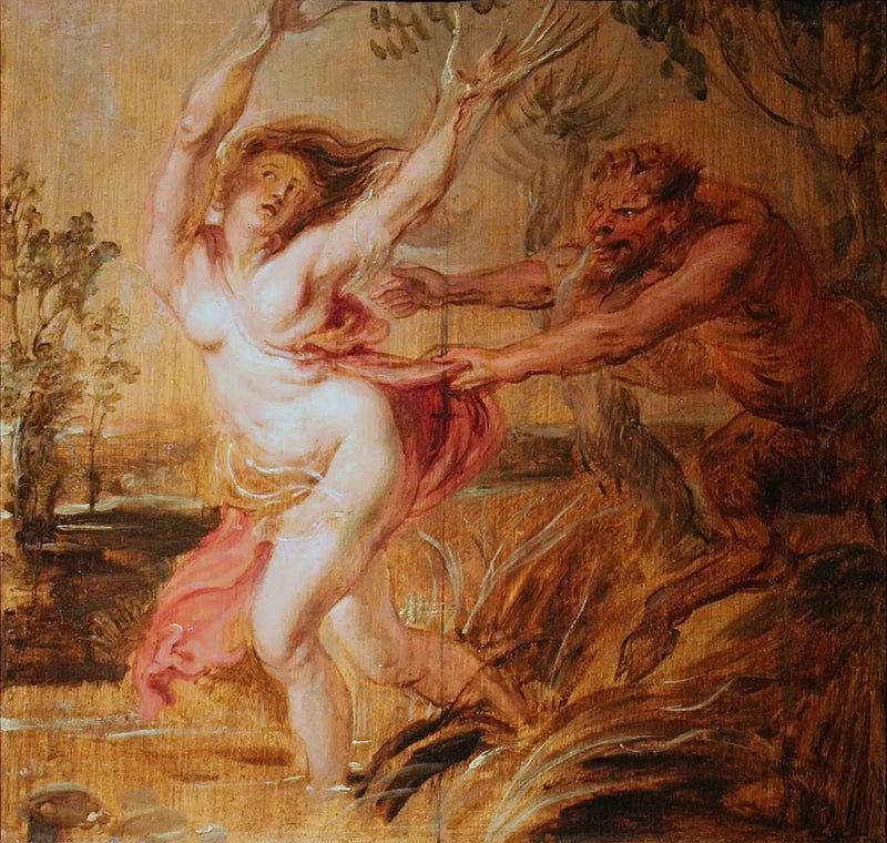 Pan y Syrinx - Peter Paul Rubens